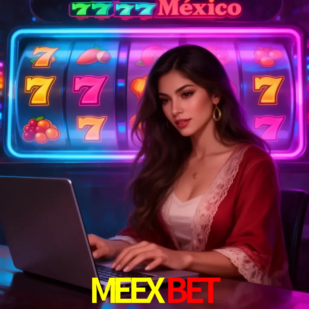 MEEXBET Slots - tragamonedas, RTP y control Tragamonedas MEEXBET con símbolos, saldo móvil y reglas de apuesta visibles